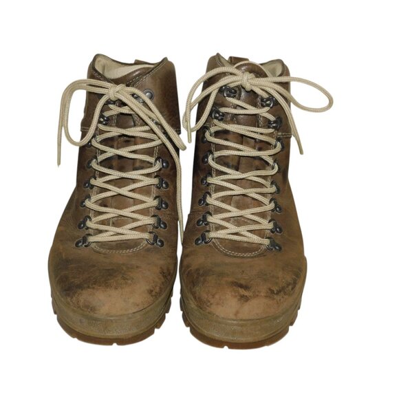 ECCO Track Genuine Footwear Leather Lace-Up Ankle Boots Hiking Work Chore Size 9 main image 6